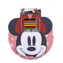 Papierwaren-Set Minnie Mouse Notizbuch (30 x 30 x 1 cm)