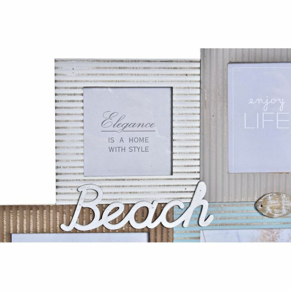 Fotorahmen DKD Home Decor Beach 51 x 2 x 40,5 cm Holz Matrose