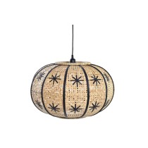 Suspension DKD Home Decor Marron Noir 50 W 50 x 50 x 31 cm