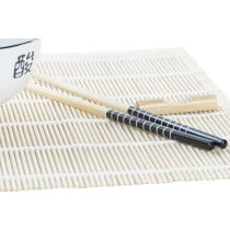 Sushi-Set DKD Home Decor Bambus Steingut Weiß Orientalisch 14,5 x 14,5 x 31 cm (16 Stücke)