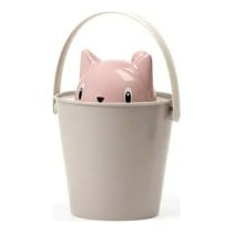 Container-Eimer United Pets Katzenfutter Rosa/Grau (20 x 28 cm)