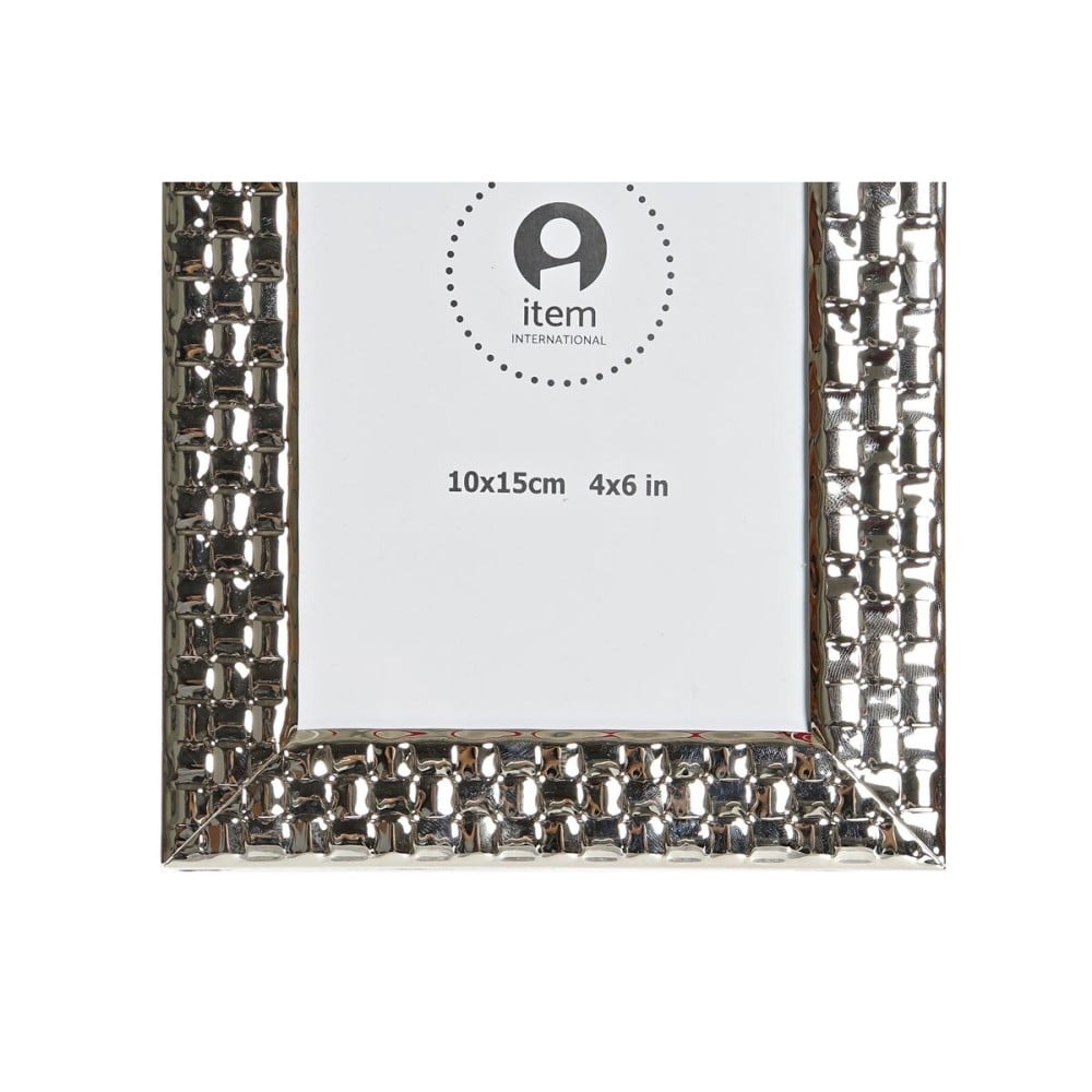 Fotorahmen DKD Home Decor Silberfarben Metall Shabby Chic 30 x 40 cm 13,5 x 2 x 18,5 cm