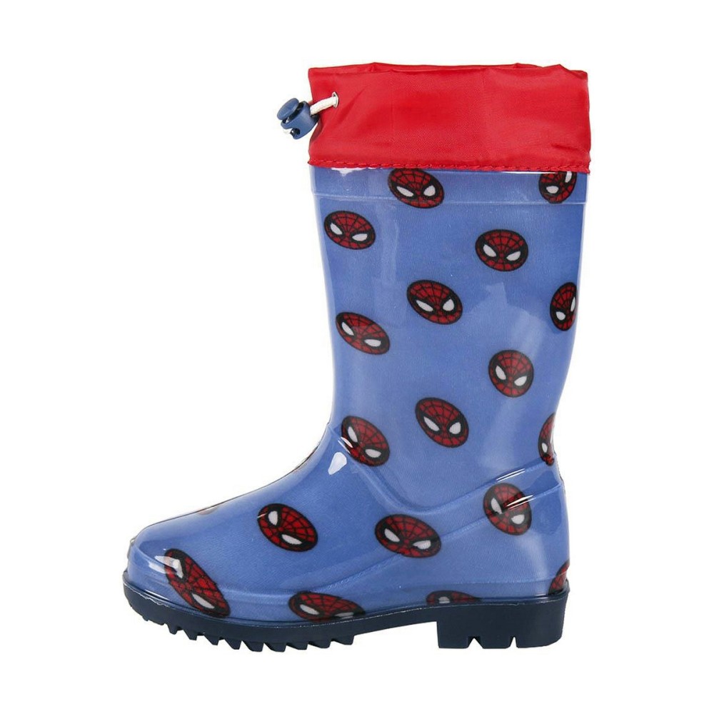 Bottes en Caoutchouc pour Enfants Spider-Man Bleu