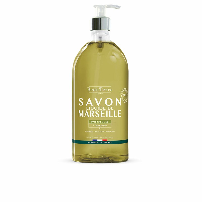 Savon liquide Beauterra Savon de Marseille Olive 1 L