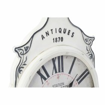 Horloge Murale DKD Home Decor Blanc Noir Verre Fer 61 x 6 x 89 cm (2 Unités)