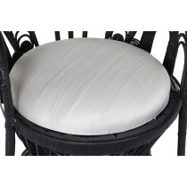 Garden sofa DKD Home Decor White Black 96 x 66 x 145 cm 96 x 66 x 140 cm