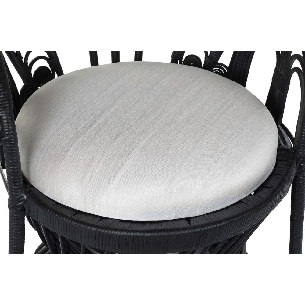 Garden sofa DKD Home Decor White Black 96 x 66 x 145 cm 96 x 66 x 140 cm