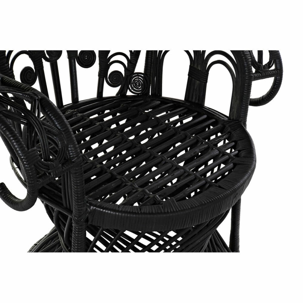 Garden sofa DKD Home Decor White Black 96 x 66 x 145 cm 96 x 66 x 140 cm