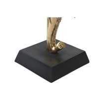 Deko-Figur DKD Home Decor Schwarz Gold Elefant Kolonial 43 x 22 x 55,5 cm