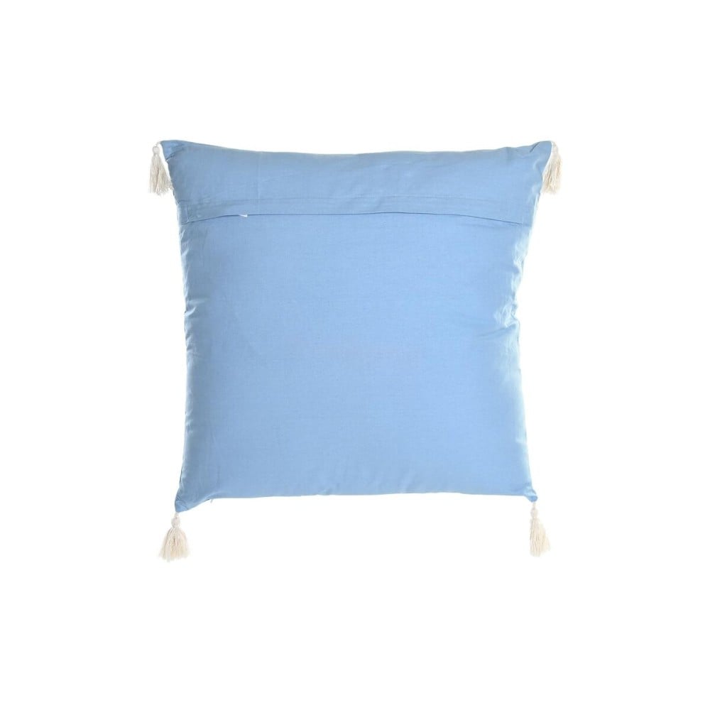 Coussin DKD Home Decor Bleu Blanc 60 x 20 x 60 cm