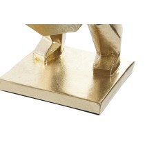 Bookend DKD Home Decor Golden Resin Colonial Gorilla 14 x 12,5 x 24 cm