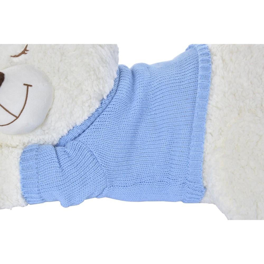 Teddy Bear DKD Home Decor 70 x 30 x 30 cm Blue Pink White Children's (2 Units)