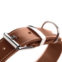 Dog collar Hunter Aalborg Special Cognac