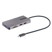 Hub USB Startech 120B-USBC-MULTIPORT Grau 15 W