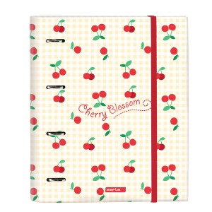 Reliure à anneaux Safta Cherry A4 Beige (27 x 32 x 3.5 cm)