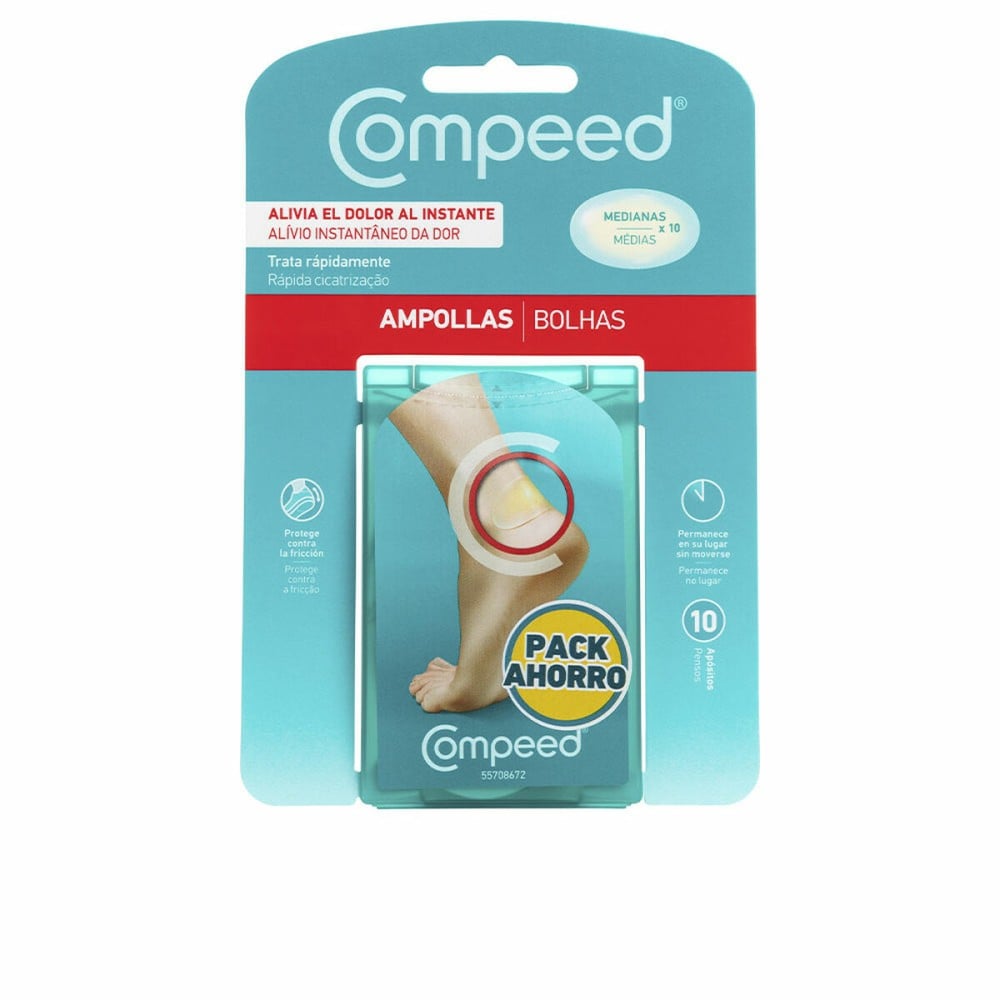 Pansements pour ampoules Compeed 10 Unités Moyenne