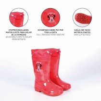 Bottes en Caoutchouc pour Enfants Minnie Mouse Rouge