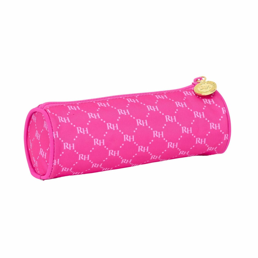 Trousse d'écolier cylindrique Rainbow High Fuchsia (20 x 7 x 7 cm)