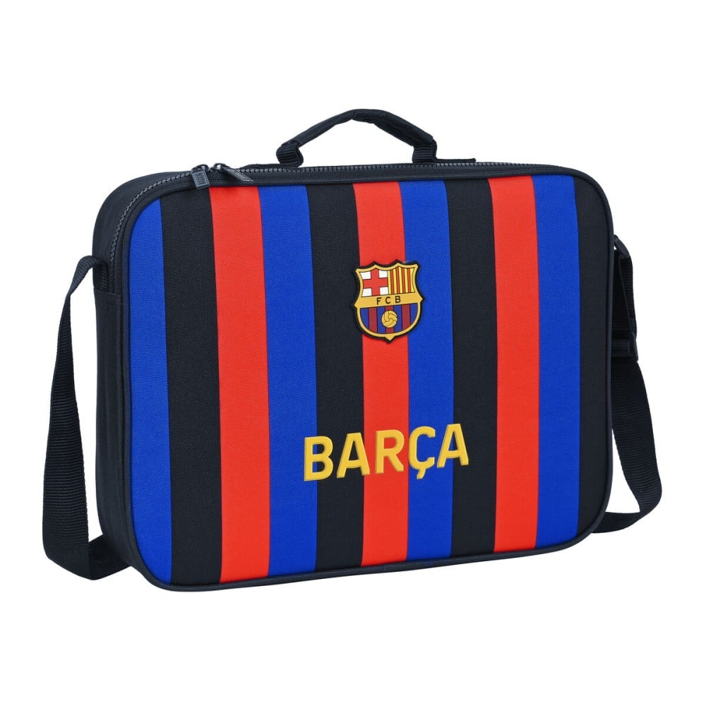 Cartable d'école F.C. Barcelona Bordeaux Blue marine (38 x 28 x 6 cm)