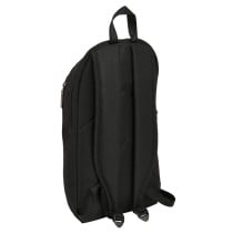 Kinderrucksack Sevilla Fútbol Club Teen Mini Schwarz (22 x 39 x 10 cm)