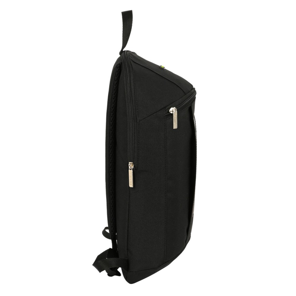 Child bag Safta Surf Mini Black (22 x 39 x 10 cm)