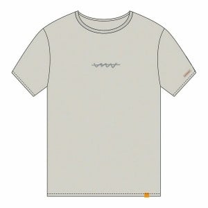 Kurzarm-T-Shirt Cállate la Boca   Beige