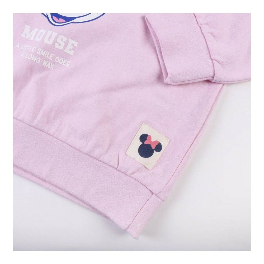 Kinder-Sweatshirt Minnie Mouse Rosa