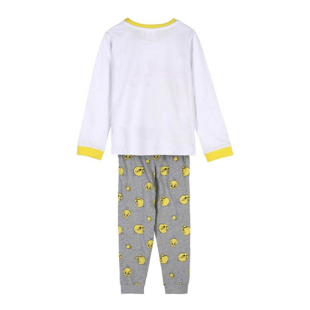 Children's Pyjama Looney Tunes White