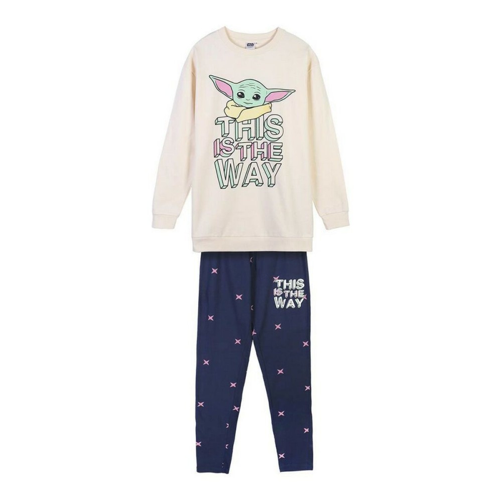 Pyjama The Mandalorian Beige Femme