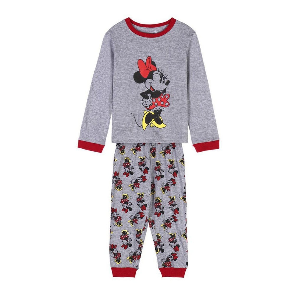 Pyjama Enfant Minnie Mouse Gris