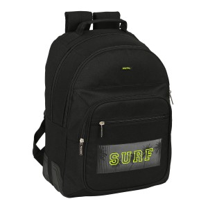 School Bag Safta Surf Black 32 x 42 x 15 cm