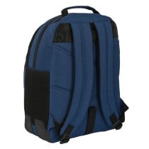 School Bag BlackFit8 Urban Black Navy Blue 32 x 42 x 15 cm