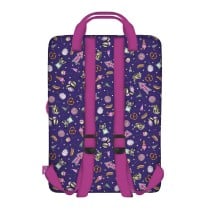 Cartable Gorjuss Up and away Violet 25 x 36 x 10 cm