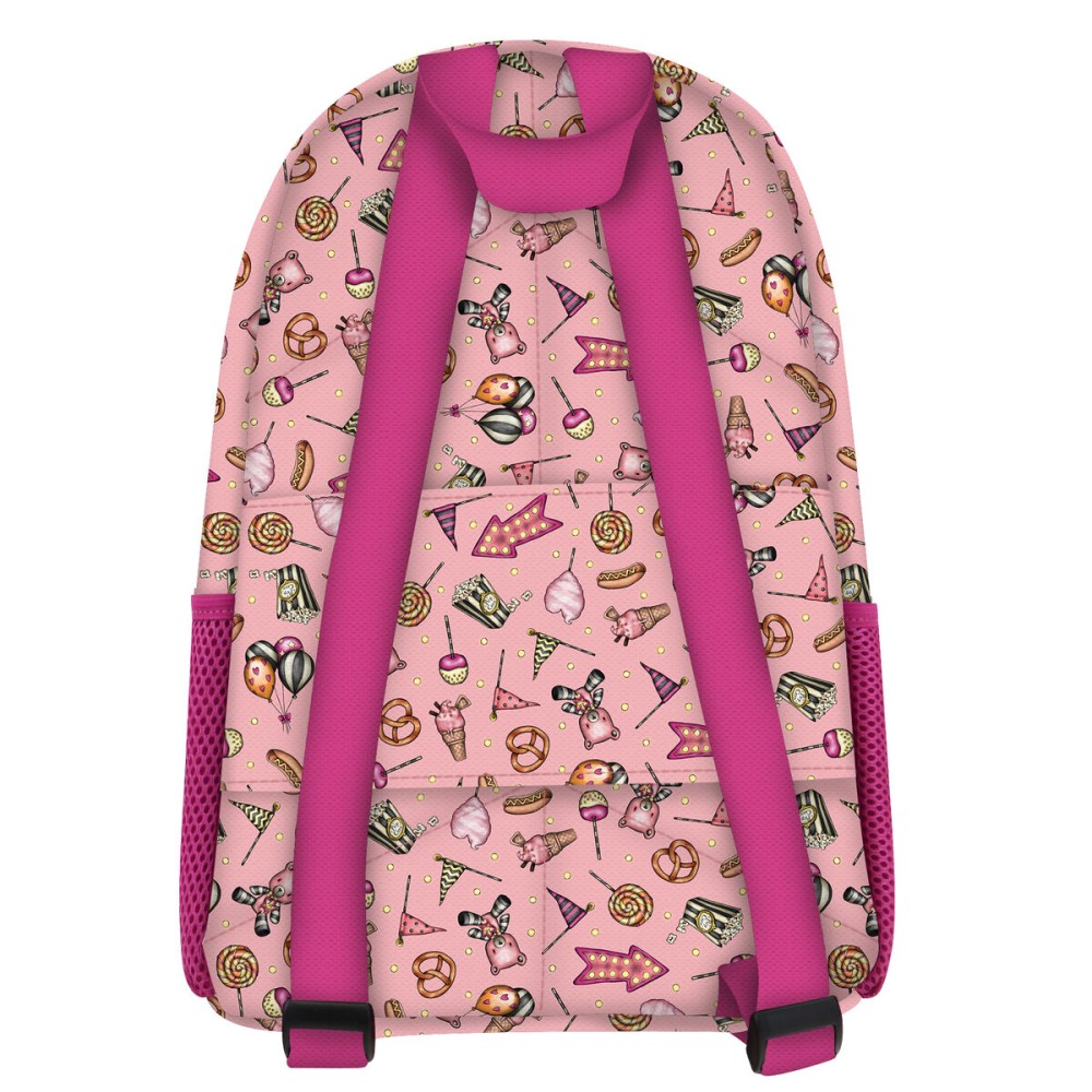 Schulrucksack Gorjuss Carousel Lachsfarben 26 x 34 x 11.4 cm