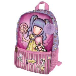 School Bag Gorjuss First prize Lilac 26 x 34 x 11.4 cm