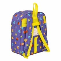 Schulrucksack SuperThings Guardians of Kazoom Gelb Lila 22 x 27 x 10 cm