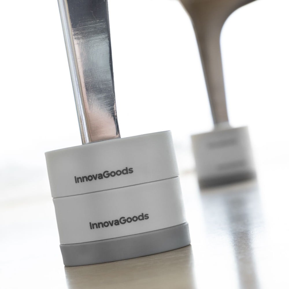 Jeu de Pieds Anti-vibrations Empilables Novib InnovaGoods 4 Unités