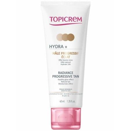 Autobronzant facial Topicrem Hydra+ 40 ml