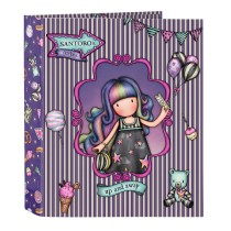 Ring binder Gorjuss Up and away Purple A4 27 x 33 x 6 cm