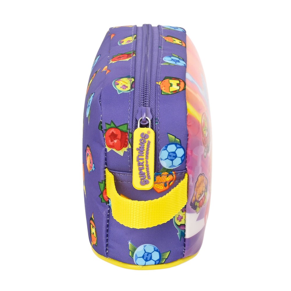 Thermal Lunchbox SuperThings Guardians of Kazoom Purple Yellow (21.5 x 12 x 6.5 cm)