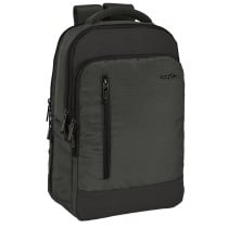 Sac à Dos pour Portable et Tablette avec Sortie USB Safta Business Gris (29 x 44 x 15 cm)