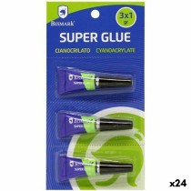 Adhésif instantané Bismark Super Glue 1 g (24 Unités)