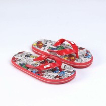 Flip Flops for Children Marvel Red Grey