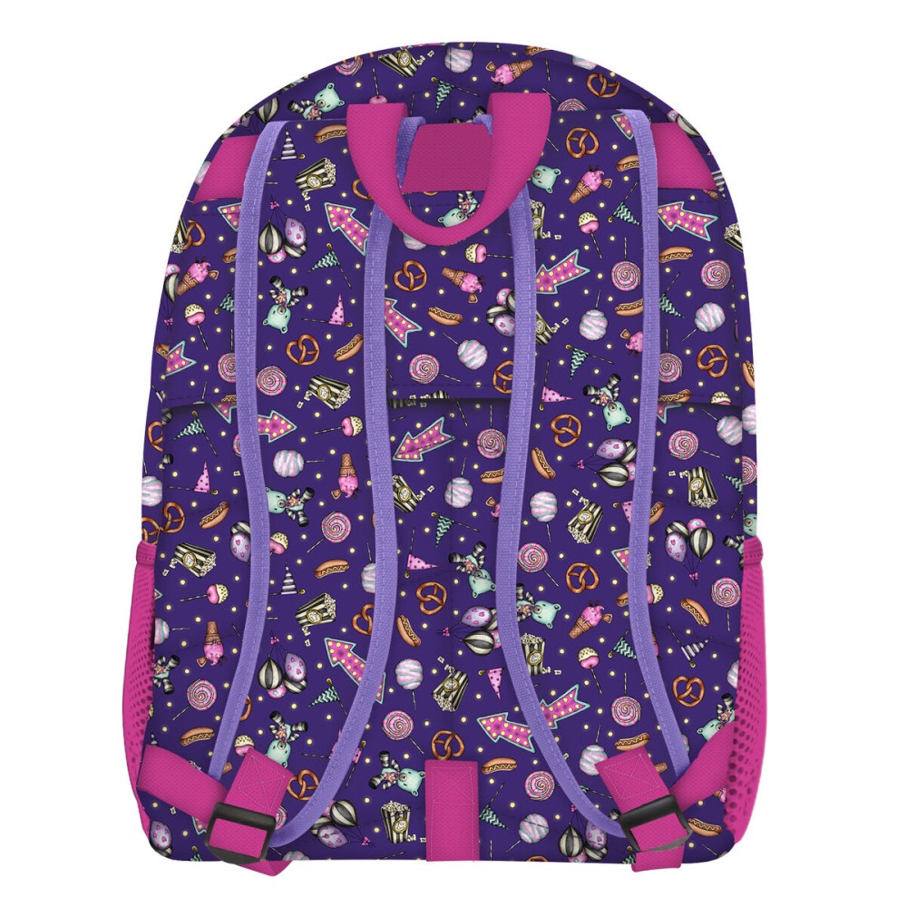 Cartable Gorjuss Up and away Violet 31.5 x 44 x 22.5 cm