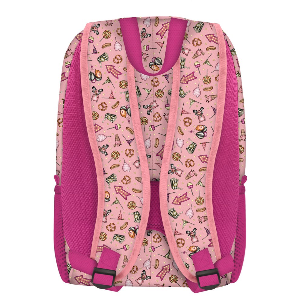 Schulrucksack Gorjuss Carousel Lachsfarben 34.5 x 43.5 x 22 cm