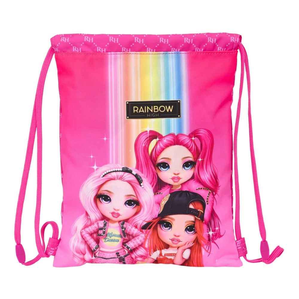 Rucksack für Kinder Rainbow High Pink 26 x 34 x 1 cm