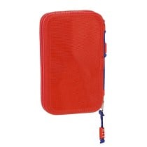 Plumier double Atlético Madrid Rouge Blue marine (28 Pièces)