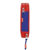 Plumier double Atlético Madrid Rouge Blue marine (28 Pièces)