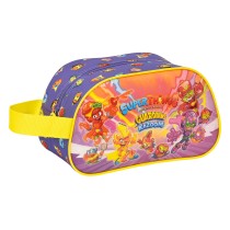 Trousse de Toilette SuperThings Guardians of Kazoom Jaune Violet 26 x 15 x 12 cm