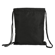 Sac à dos serré par des ficelles Sevilla Fútbol Club Teen 35 x 40 x 1 cm Noir